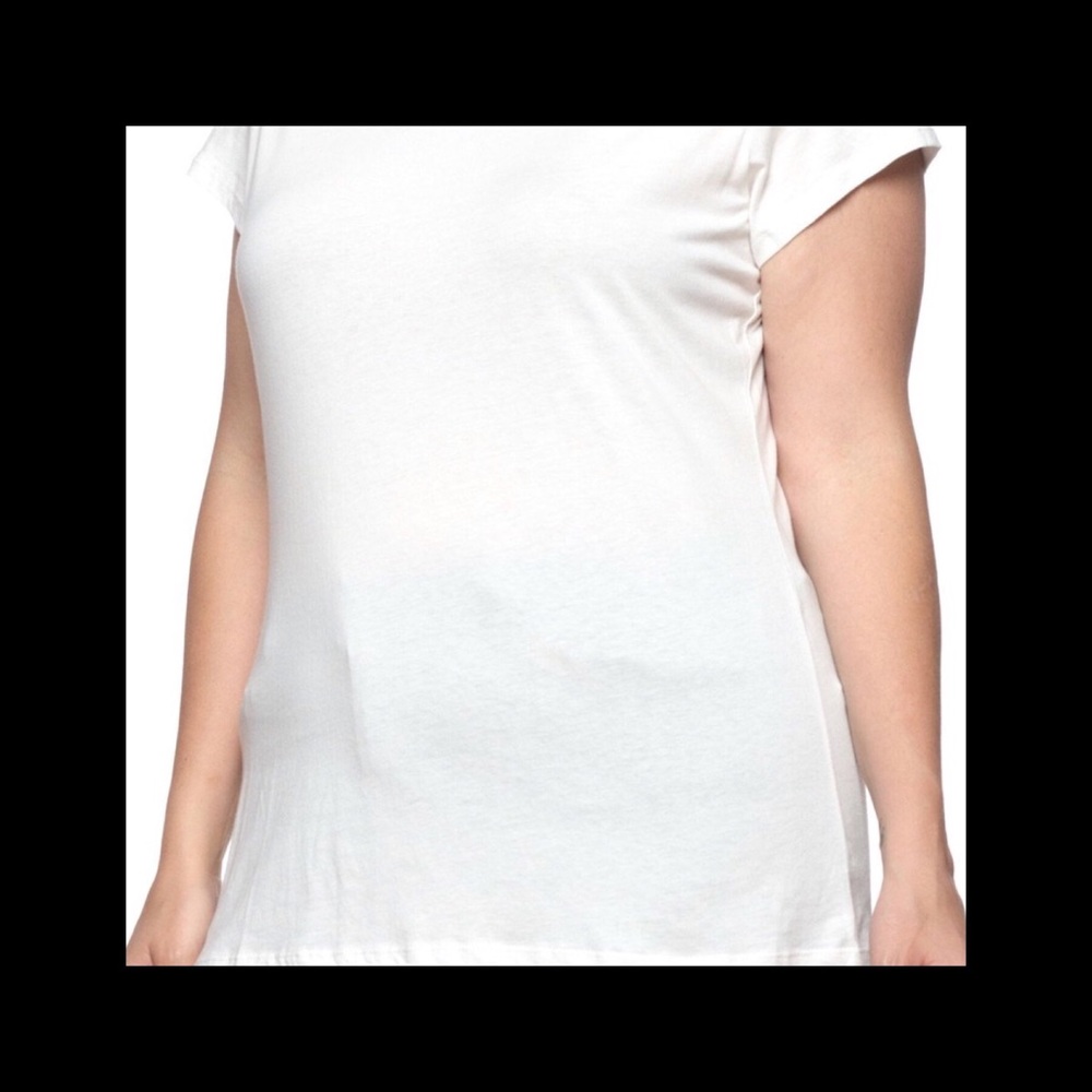 ➕Basic Tee - Picture 3 of 4